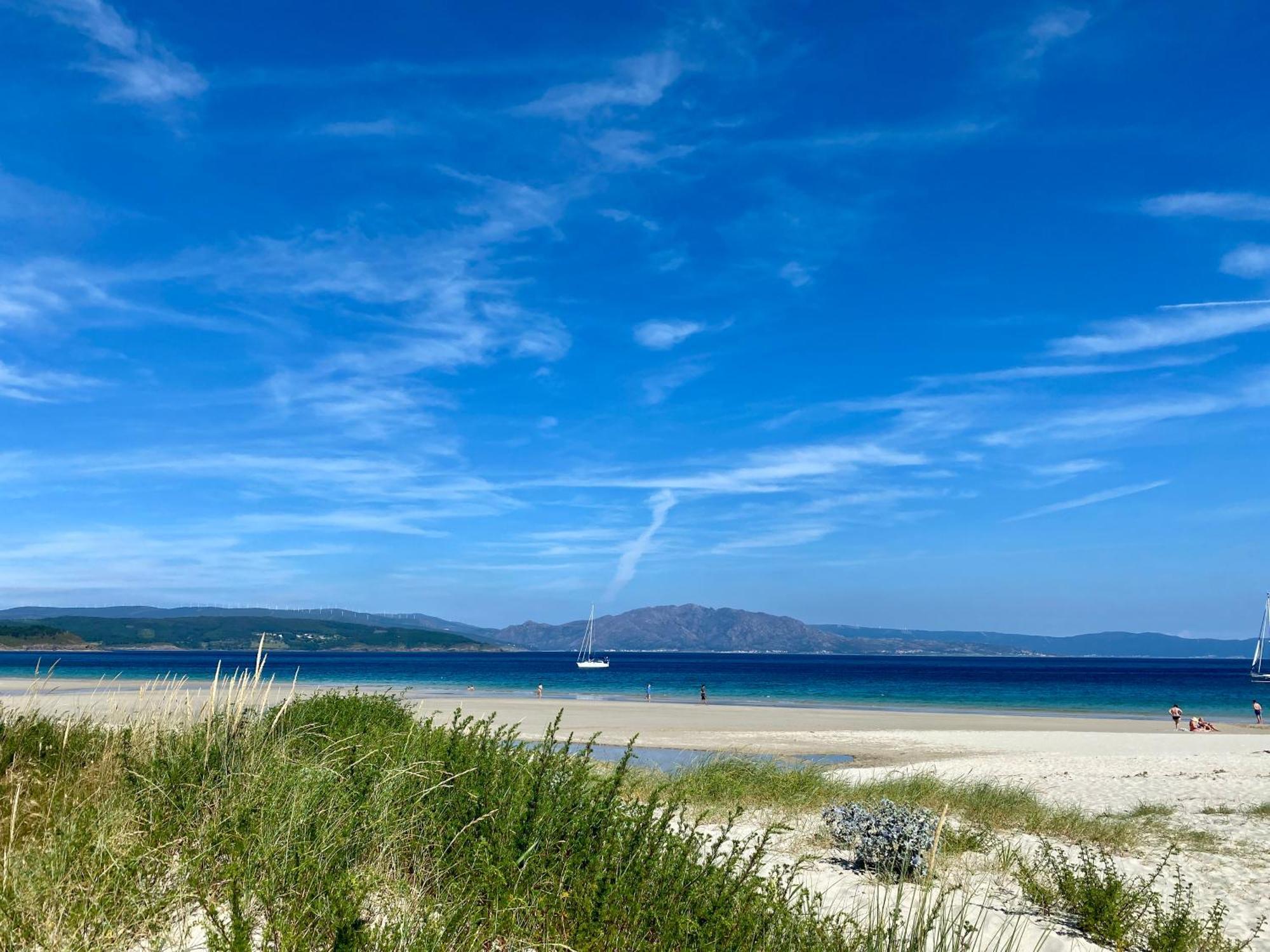 Apto Las Dunas De Langosteira En Finisterre Buitenkant foto